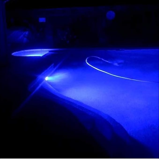 10 Inch LED Multicolor Inground Pool Light – Stainless Steel Housing, 100ft Cord, RGB Controller for Wet Niche