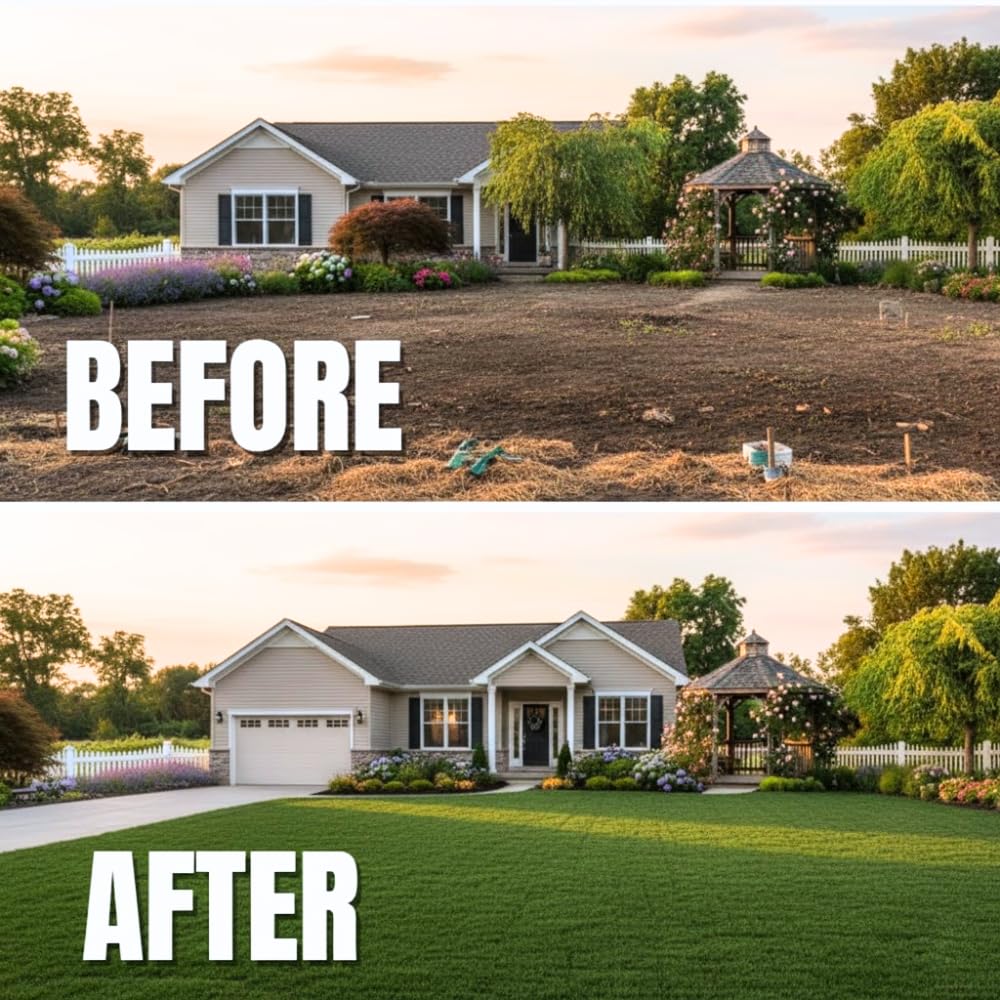 Zoysia Grass Seeds for Lawn, 20000 Seeds Count, Zoysia Seeds Lawngrass to Grow Backyard Home Garden
