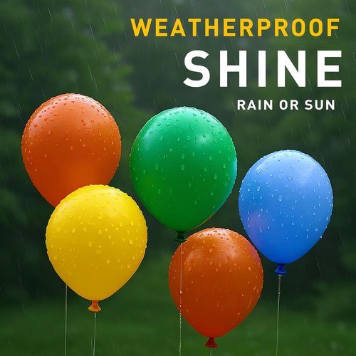 Balloon Shine Spray - 15oz High Shine Formula for Long-Lasting Latex & Foil Balloons | Waterproof & Instant Shine