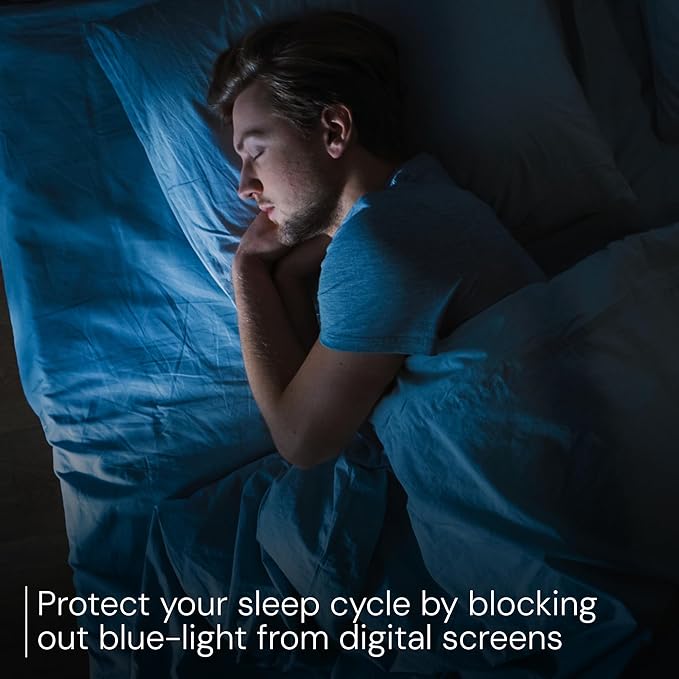 livho Gaming Blue Light Blocking Glasses for Better Sleep, Premium Night Driving, Computer Blockers for Man & Woman