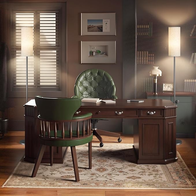 64.4” Dimmable Floor Lamp for Living Room with Remote and Foot Switch, Modern Standing Tall Lamp, Corner Floor Lamp for Bedroom, 10W 900LM LED Bulb Included, 3000K-6500K, Beige, FCC Listed E06LD05W1
