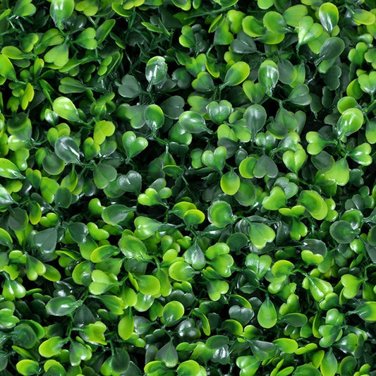 Porpora Artificial Hedge Plant, Greenery Panels Suitable for Both Outdoor or Indoor use, Garden, Backyard and/or Home Decorations, Boxwood 20 x 20 Inch (12 pack) by e-Joy