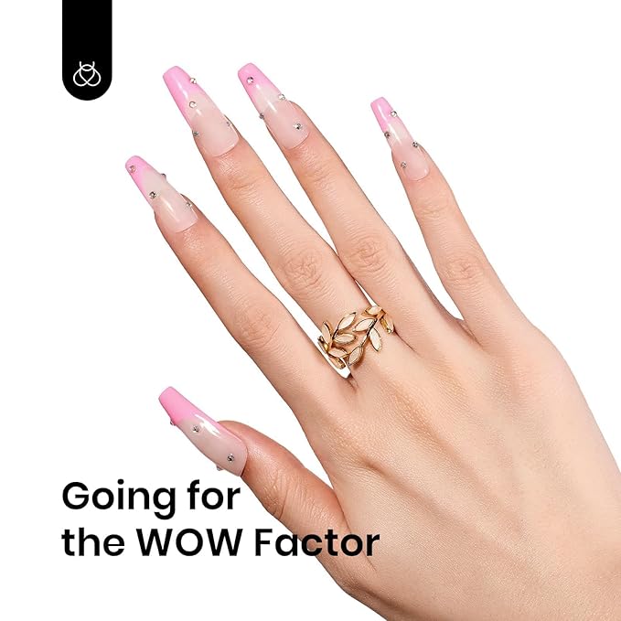 Beetles Pink Gel Polish - Flamingo Feather 15ML/0.51Fl Oz, Light Pink Gel Nail Polish, Soak Off UV LED Lamp Nail Art, Long-Lasting Manicure Salon DIY Home Spring Nails - Gifts for Her