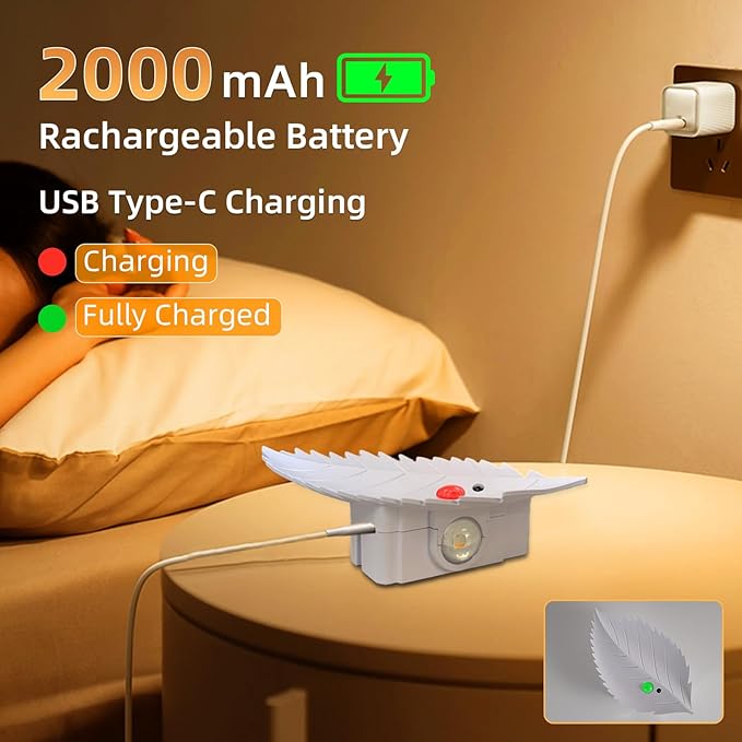 Motion Sensor Wall Light with Remote Control, 10 RGB and 3 Colors Dimmable Wireless Wall Sconces, Rechargeable Wall Sconce for Hallway, Living Room, Stairs, Bedroom (2 Pack)