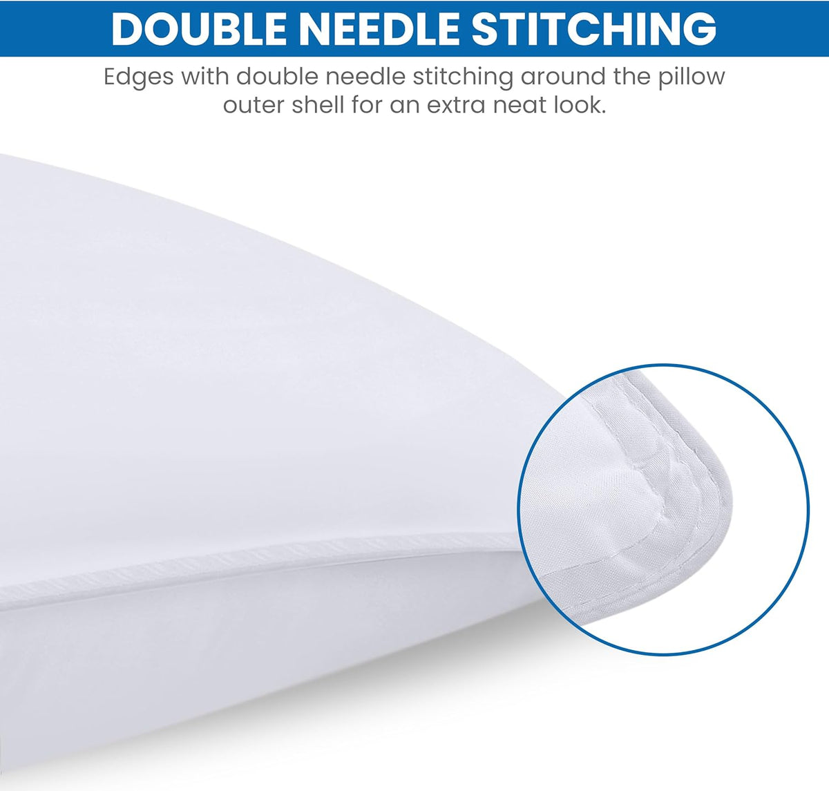 Utopia Bedding King Size Bed Pillows - Set of 4 Cooling Hotel Pillows for All Sleep Positions