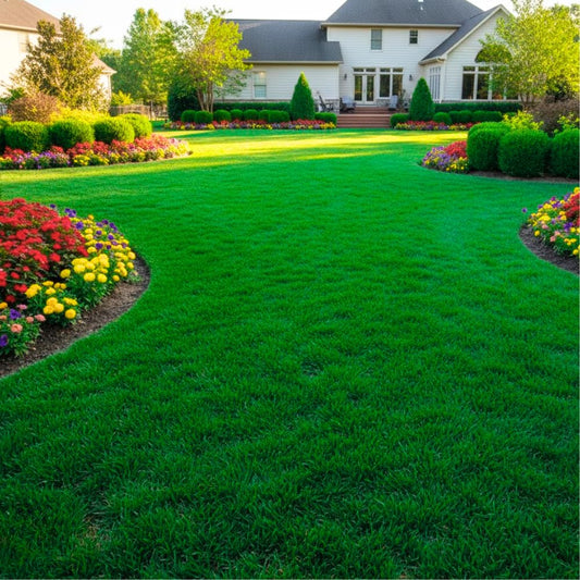 Set 20000 Zoysia Grass Seeds, Zoysia Grass Seed for Lawn, Soft Fine Ground Cover for Landscape, Yard and Walkway
