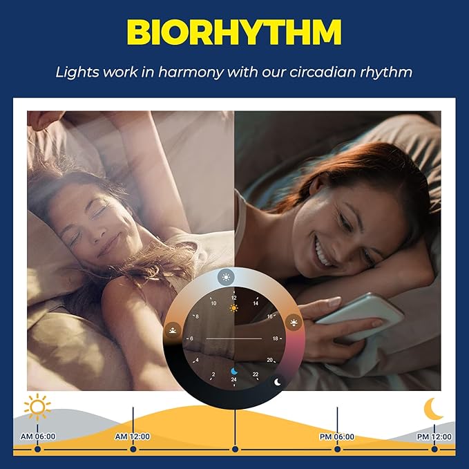 Lightinginside Smart Light Bulbs 100W Equivalent, Works with Alexa/Google Home/SmartLife, 1350LM 11W RGBCW Color Changing LED Light Bulbs, 2.4G WiFi Bluetooth Bulb, No Hub Required, ETL Listed, 2PCS