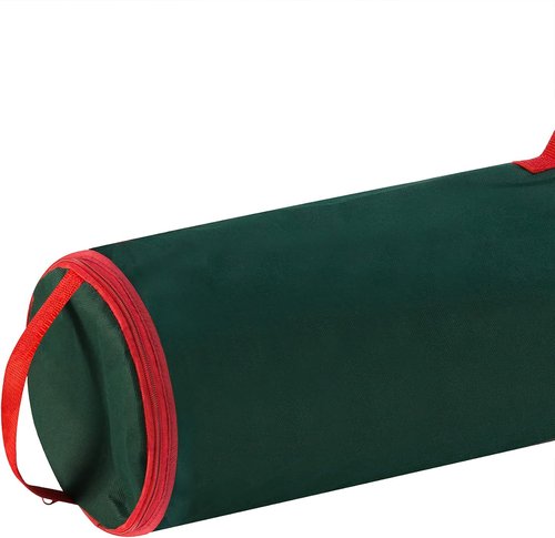 Elf Stor Wrapping Paper Storage Bag - Organize Up to 40” Rolls of Holiday Gift Wrap - Green Set of 2