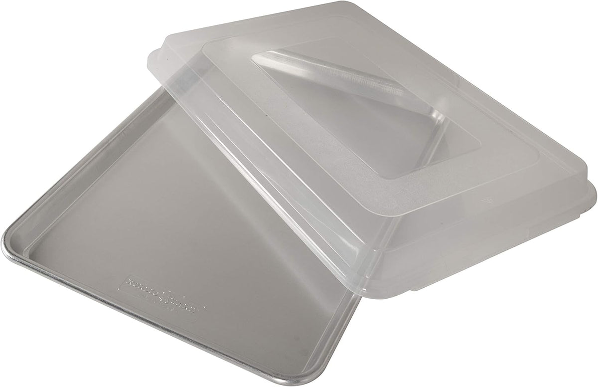 Nordic Ware Half Sheet Cover - Clear, 13 x 18 Inch Size for Fresh Food Storage