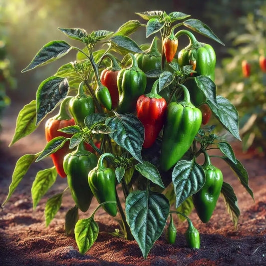 Live Plant - Jalapeño (Capsicum Annuum) 12″- 24″ Inches Tall