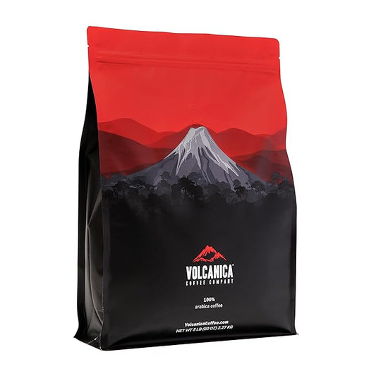 Hawaiian Kona Coffee Extra Fancy, 100% Pure, Ground, Fresh Roasted, 5 lbs