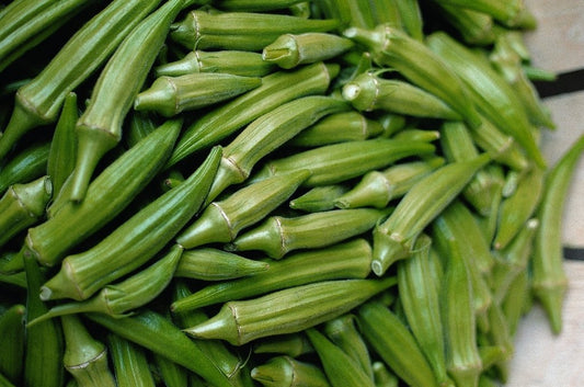 Okra Clemson Spineless 40-4000 Seeds Heirloom non gmo delicious tender pods (2000)