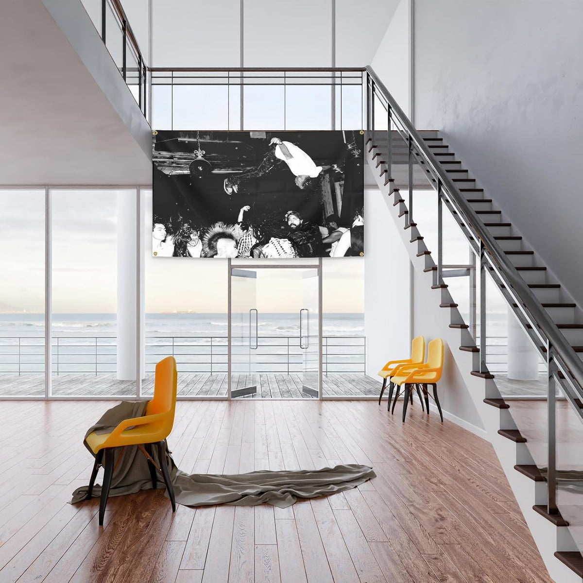 Playboi Carti - Die Lit Album Cover Flag Banner | Durable 3x5 Feet Wall Tapestry for Indoor & Outdoor Decor