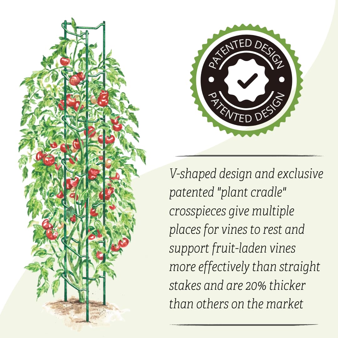 Stacking Tomato Ladder Stakes (Green)