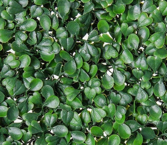 Artificial Topiary Hedge Plant Privacy Fence Screen Panels for Both Outdoor or Indoor, Garden or Backyard Decorations (12 PC Pack, 20x20 inch Artificial DarkGreenBoxwood hedge, 12PC)