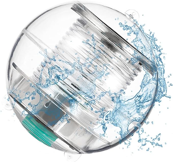 Horoper Solar Floating Pool Lights LED IP67 Waterproofs RGB Color Changing Light Solar Powered Floating Lamp for Lakes Fish Fountains