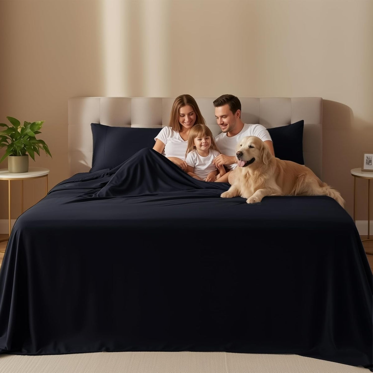 Utopia Bedding Twin Sheet Set - Soft Microfiber Bed Sheets for Twin Size Bed | 3-Piece Set in Black
