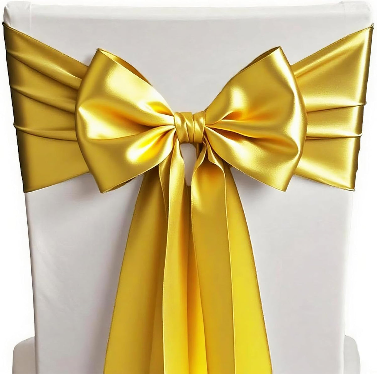 Skiennix Gold Table Runners - 10 Pack of 12 x 108 Inches Satin for Weddings & Parties | Elegant Decorations