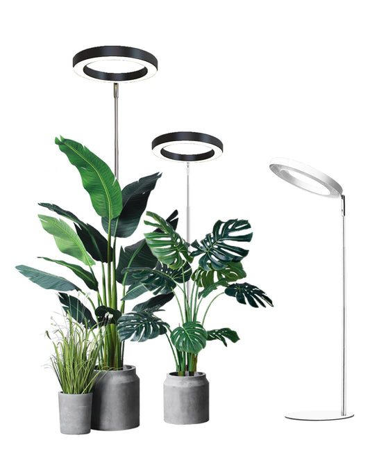 yadoker Plant Grow Light, LED Growing Light Full Spectrum for Indoor Plants,Height Adjustable, Automatic Timer, 5V Low Safe Voltage,Idea for Large Plant Light