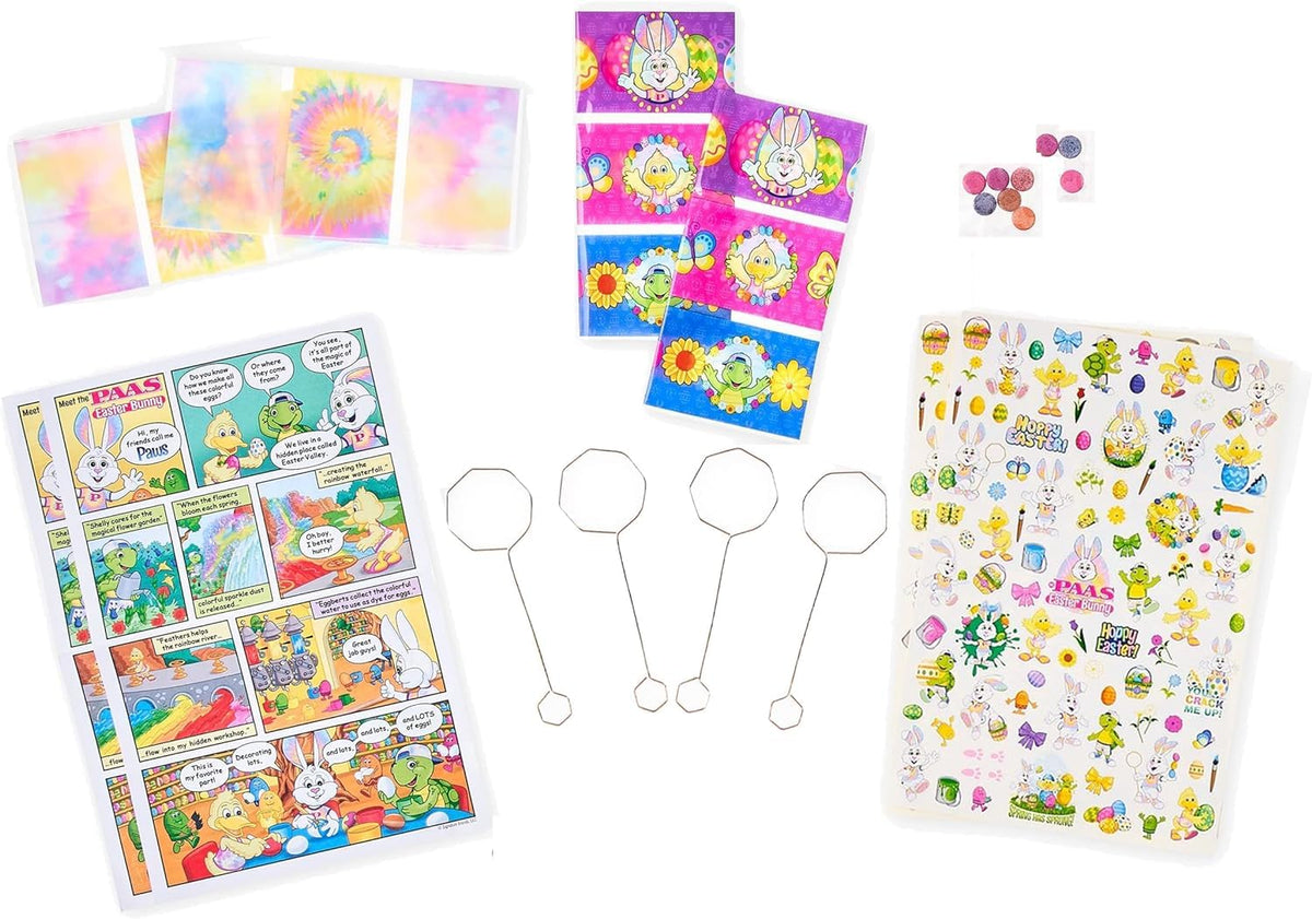 PAAS Deluxe Easter Egg Decorating Kit - Create Beautiful Eggs for a Memorable Easter Celebration