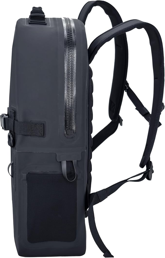 Breakwater Supply™ Waterproof IP68 Submersible Backpack with Airtight Zippers | Laptop Travel Outdoors | Fogland 25L 20L 15L | 100% Waterproof, Submersible, Airtight Zippers, Travel Outdoors