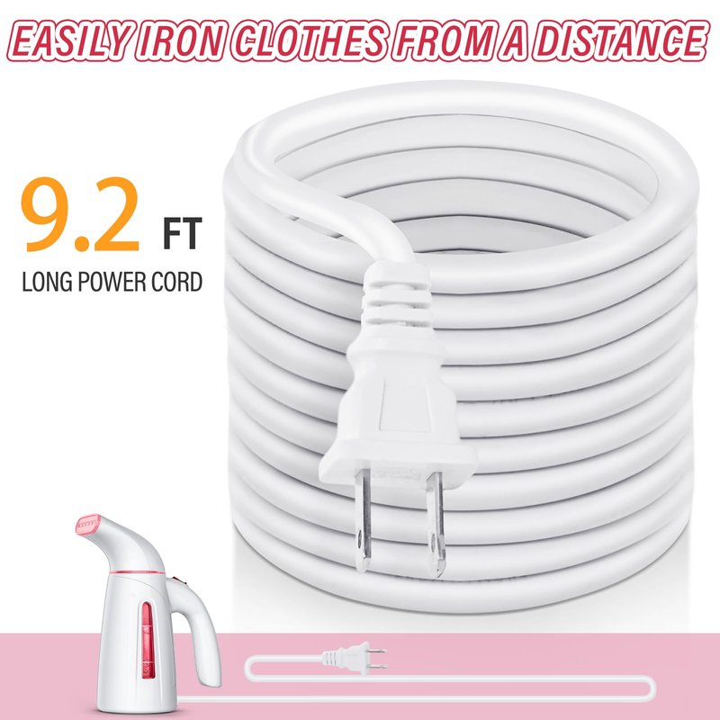 OGHom Steamer for Clothes,Portable Handheld Travel Steamer,300ml Large Capacity,950W,30 Second Fast Heat Up Garment Steamer (Pink)