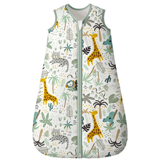 Yoofoss Baby Sleep Sack 6-12 Months, TOG 2.5 Baby Wearable Blanket with 2-Way Zipper, 100% Organic Cotton Fabric Winter Newborn Sleeping Sack, Warm Soft Comfy