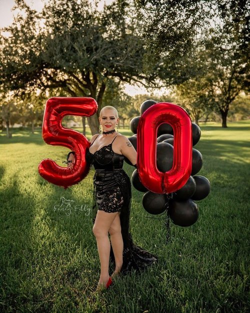 Happy 27 Red Foil Number Balloons - Large Birthday Decorations for Men & Women | Perfect for Weddings & Anniversaries