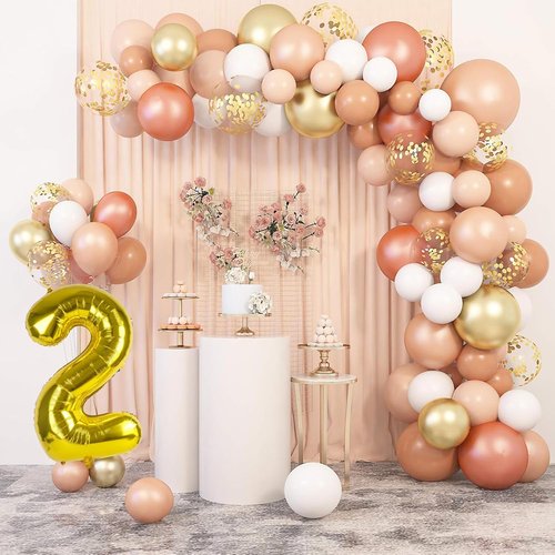 Gold 40-Inch Number Balloon | Giant Foil 0 Balloon for 0th Birthday & Wedding Anniversary Celebrations