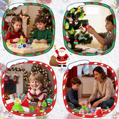 Fidget Advent Calendar 2025 - Christmas Countdown with 24 Surprising Fidget Toys | Perfect Sensory Gifts for Kids