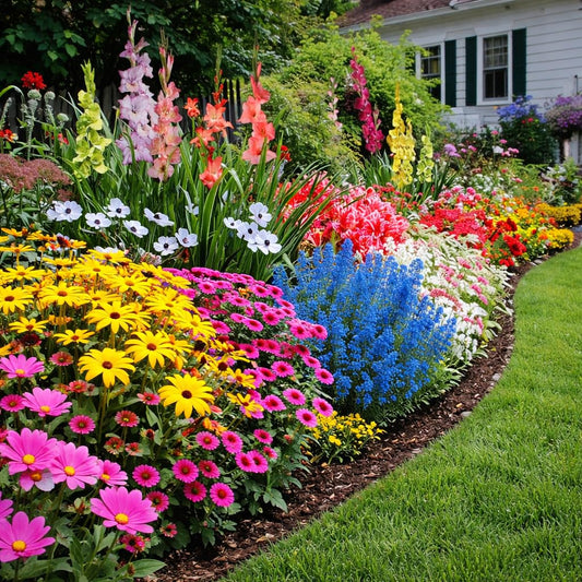 Amazing Deal-Complete Spring & Summer 100 Bulbs Blooming Bee & Butterfly Garden Collection-Beautiful Flowers that Attract Bees, Butterflies, Hummingbirds & Other Pollinators-Easy to Grow 1000's Sold