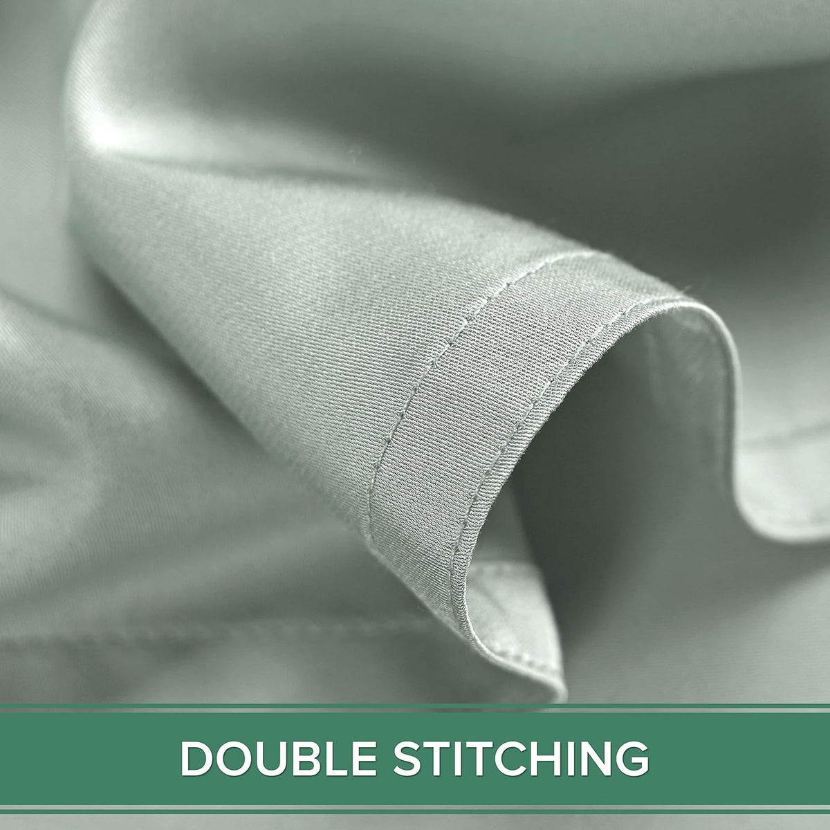 Pure Bamboo Twin XL Sheets - Luxuriously Soft & Cooling 100% Organic Viscose Bed Sheet Set | Sea Glass Color