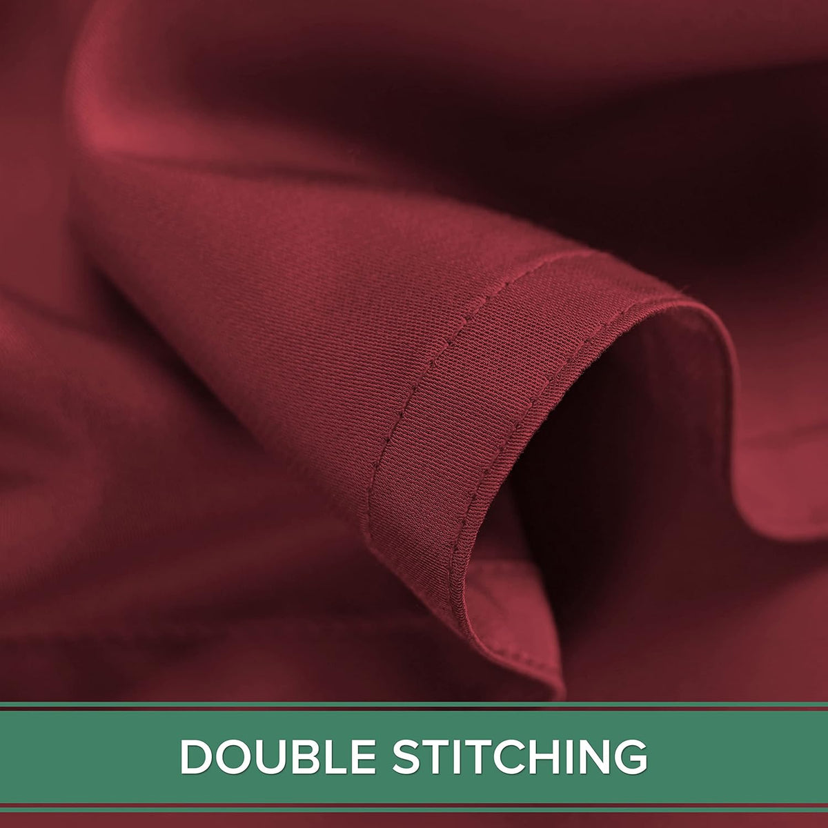 Pure Bamboo California King Sheets - 100% Organic Viscose Bed Set, Soft & Cooling, Merlot Color