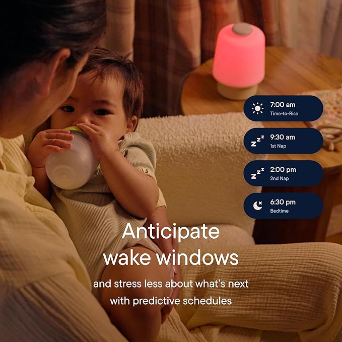 Hatch Baby Sound Machine, Night Light | Hatch Baby (Mint) | Sleep Support | Registry Essential, Routine Builder, Time-to-Rise Alarm Clock, White Noise, Nursery Stories, Toddler Kids (Wi-Fi)