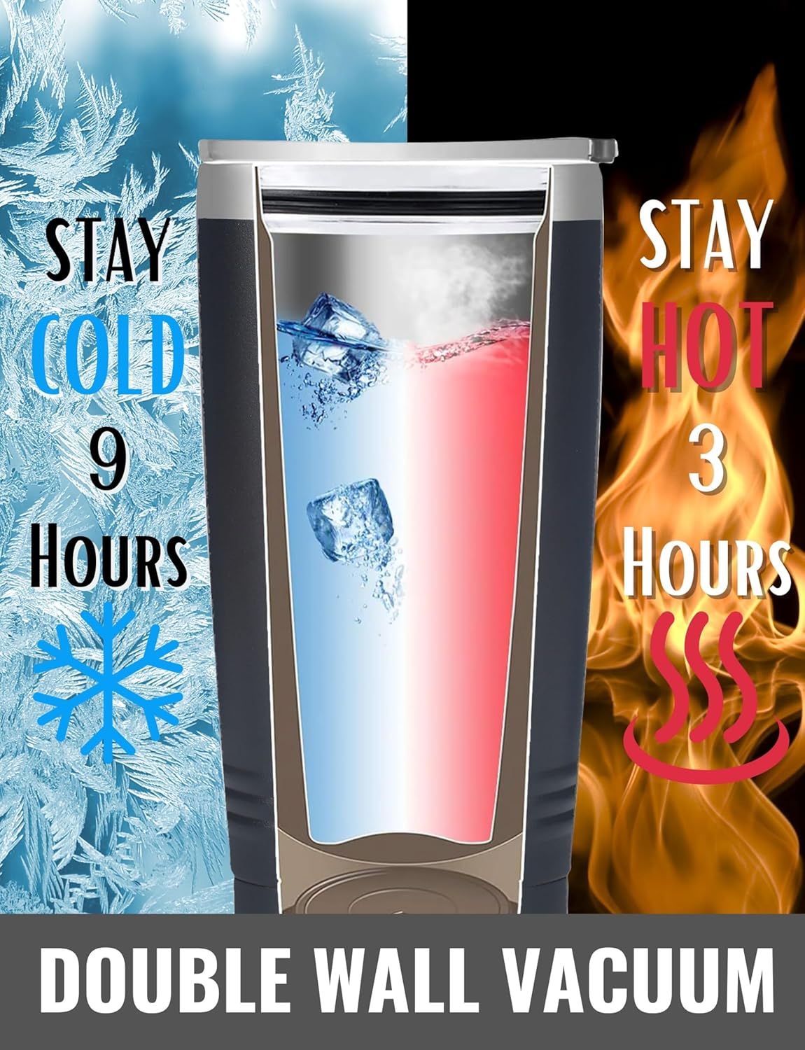 Onebttl Stainless Steel Insulated Tumbler - Funny Gingerbread Gift for Birthdays & Christmas | 20oz