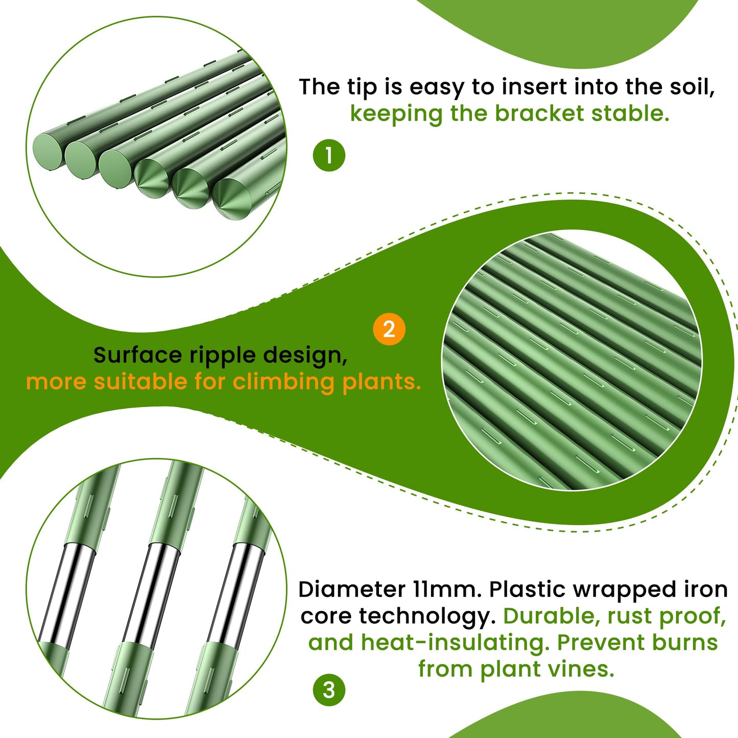 Cucumber Trellis, 35" X 50" A-Frame Garden Trellis for Climbing Plants Outdoor, Trellis Cucumber for Raised Bed, Foldable Plant Support for Vine/Vegetable/Tomato/Zucchini/Pea