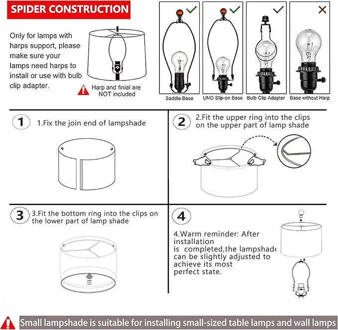 Small Drum Lamp Shades 2 Pack, 10 * 10 * 10 Inch,Luxurious Green Velvet Lamp Shade fit with Spider, Modern Farmhouse Lamp Shades for Wall Lamps&Bedside Lamp Replacement for Bedroom,Required Assembly