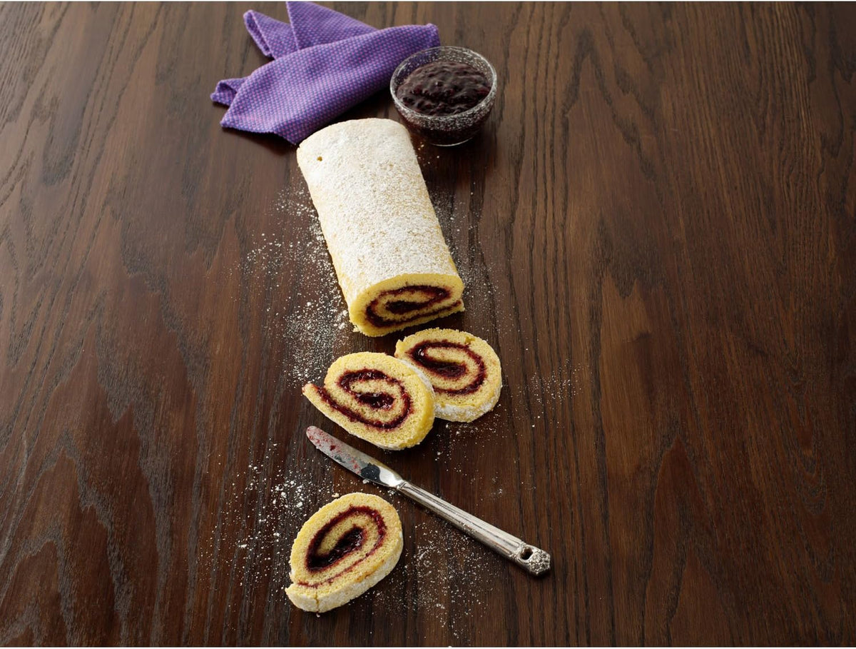 Nordic Ware Jelly Roll Pan - Natural Nonstick Bakeware for Perfectly Even Cakes | 15 x 10 Inches