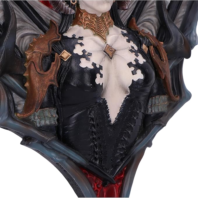 Nemesis Now Diablo® IV Lilith Wall Hanging Sculpture 30cm, Resin, Green, Cast in the Finest Resin, Expertly Hand-Painted