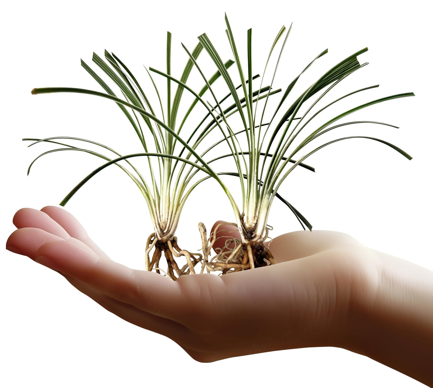Aztec Grass | 30 Live Bare Root Pips | Liriope Muscari ‘Aztec Grass’ | Variegated Liriope | Ornamental Grass for Borders | Low Maintenance Ground Cover Plants