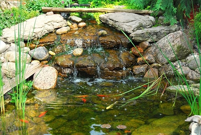 HALF OFF PONDS LumiNight Pond and Landscape Lighting - 48-LED RBW Color Changing Light Ring