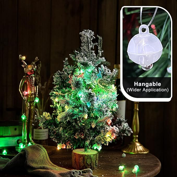 100PCs Mini Led Lights, Led Balloons Light up Balloons for Party Decorations Neon Party Lights for Paper Lantern Easter Eggs Birthday Party Wedding Halloween Christmas Decoration - Blinking Green
