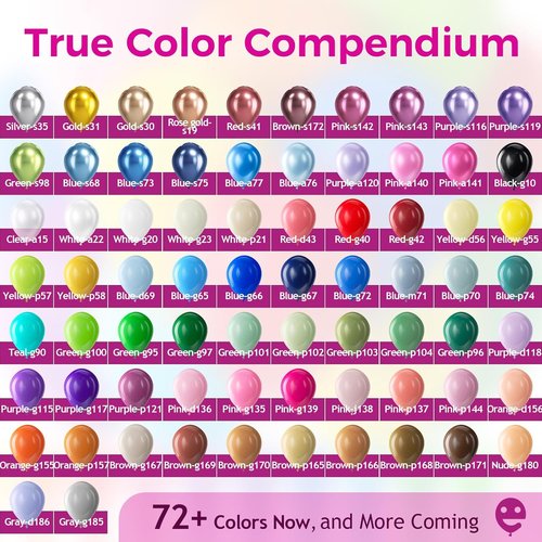 Bezente Mauve Balloons - 100 Pack 12-Inch Round Latex Balloons in Dusty Pink & Dark Rose for Weddings, Birthdays & More