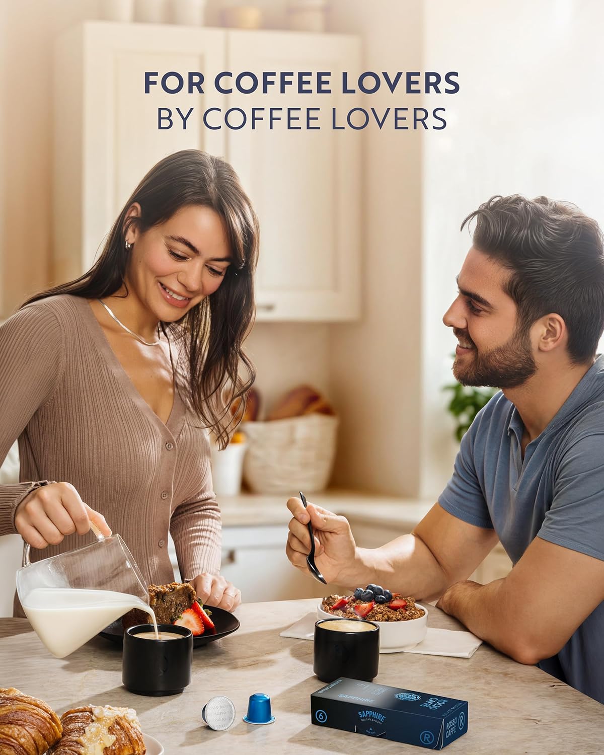 ROSSO CAFFÈ Espresso Coffee Pods - Reserve Variety Pack for Nespresso Original Machines | 160 Capsules Made in Italy