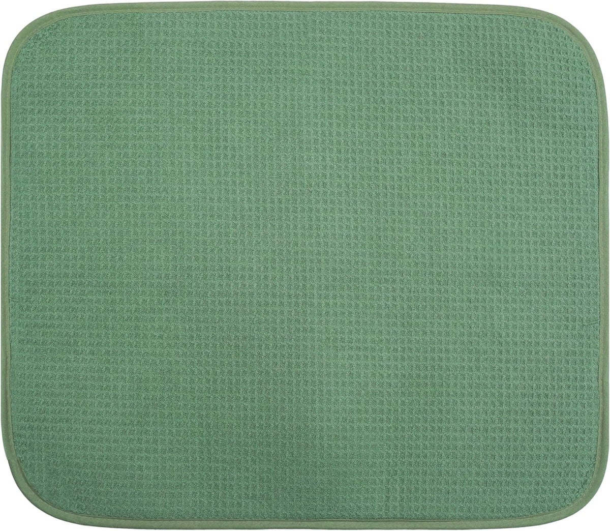OGGI Microfiber Dish Drying Mat - Absorbent & Reversible Kitchen Pad, 16"x18", Large, Sage Color