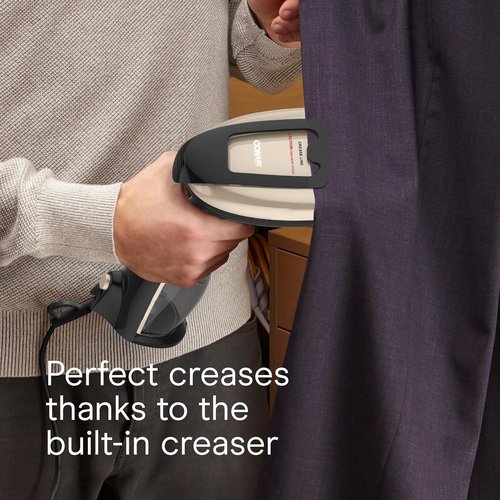 Conair Turbo ExtremeSteam 1875W Handheld Garment Steamer - Portable Design for Strong Penetrating Steam | Black