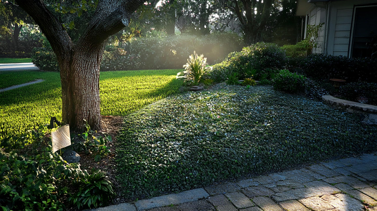 Asiatic Jasmine Minima | 10 Live 4 Inch Plants | Trachelospermum Asiaticum | Ground Cover, Fast Growing, Low Maintenance Evergreen, Cold Hardy, Drought Tolerant, Dense Growth, Landscaping