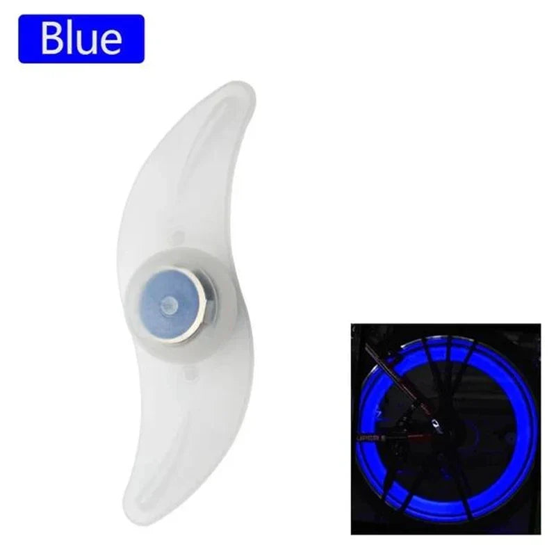 Bike Wheel Spoke Light Tire Lights 3 Modes LED Waterproof Bike Safety Warning Easy To Install Bicycle Accessories